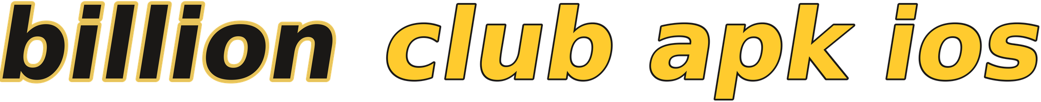 billion club apk ios logo